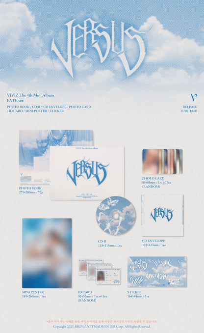 VIVIZ - VERSUS (4th Mini Album) [Photobook Ver.]