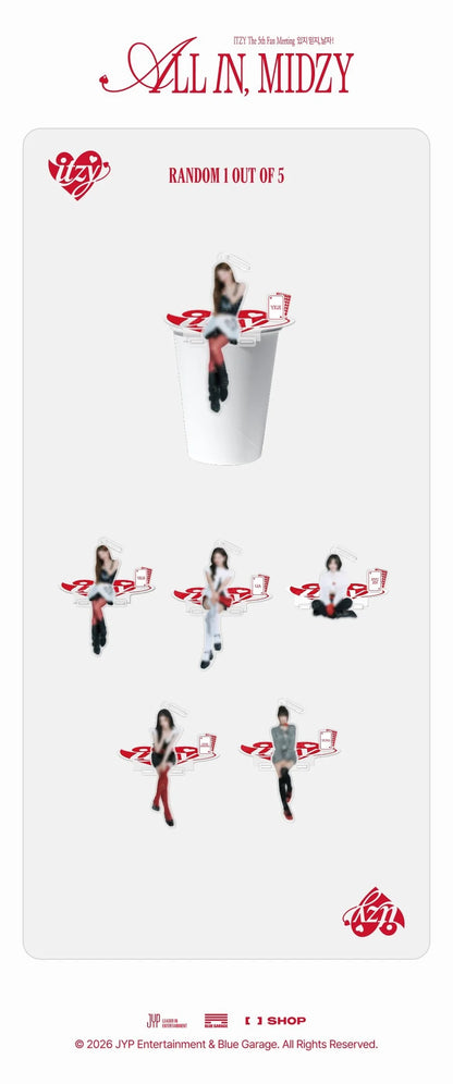 *PRE-ORDER* ITZY - [ALL IN, MIDZY | 5th Fan Meeting] Secret Acrylic Stopper