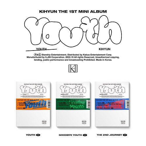 MONSTA X KIHYUN - YOUTH (1st Mini Album)