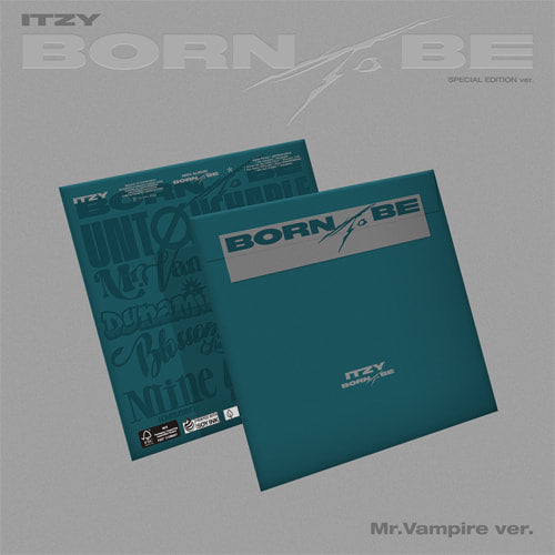 ITZY - BORN TO BE (2nd Studio Album) [Special Edition Mr. Vampire Ver.]