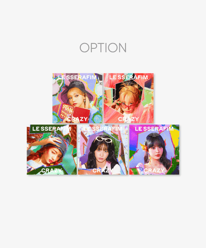 LE SSERAFIM - CRAZY (3rd Japanese Single Album)
