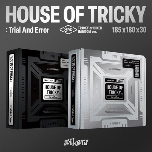 XIKERS - HOUSE OF TRICKY : Trial And Error (3rd Mini Album)