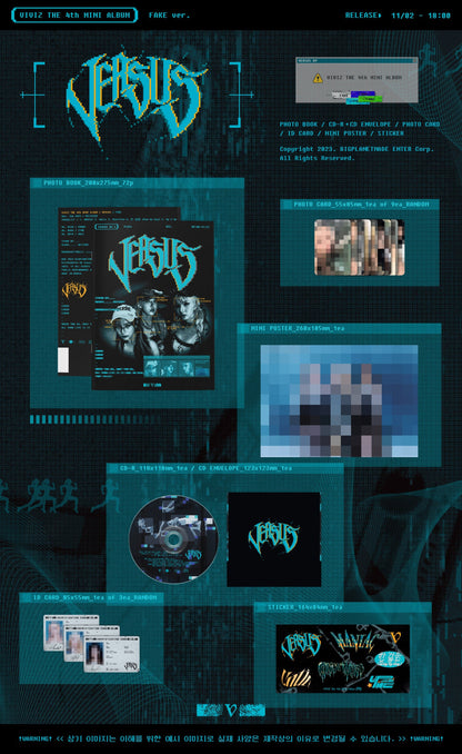 VIVIZ - VERSUS (4th Mini Album) [Photobook Ver.]