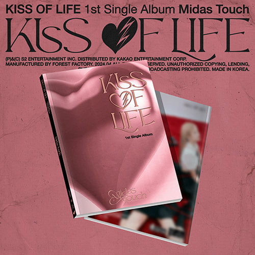 KISS OF LIFE - Midas Touch (1st Single Album) [Photobook Ver.]