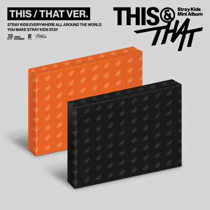 *PRE-ORDER* STRAY KIDS - THIS & THAT (This/That Ver.) + POB OPTION
