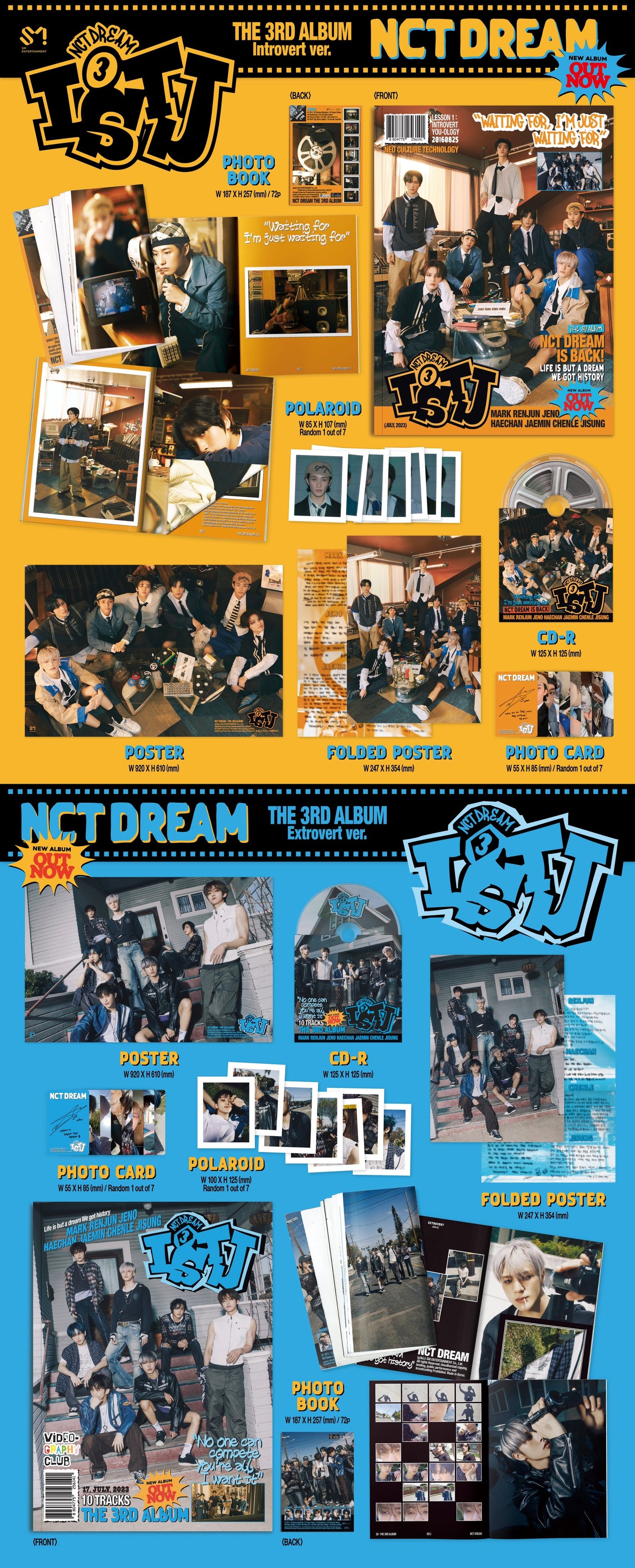 NCT DREAM - ISTJ (3rd Studio Album) [Photobook Ver.]