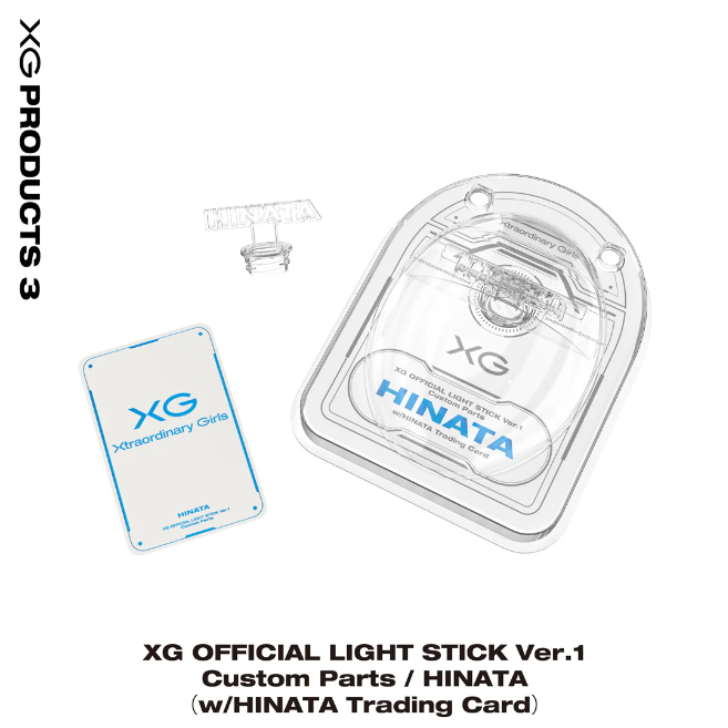 XG - OFFICIAL LIGHT STICK VER. 1: Member Custom Parts