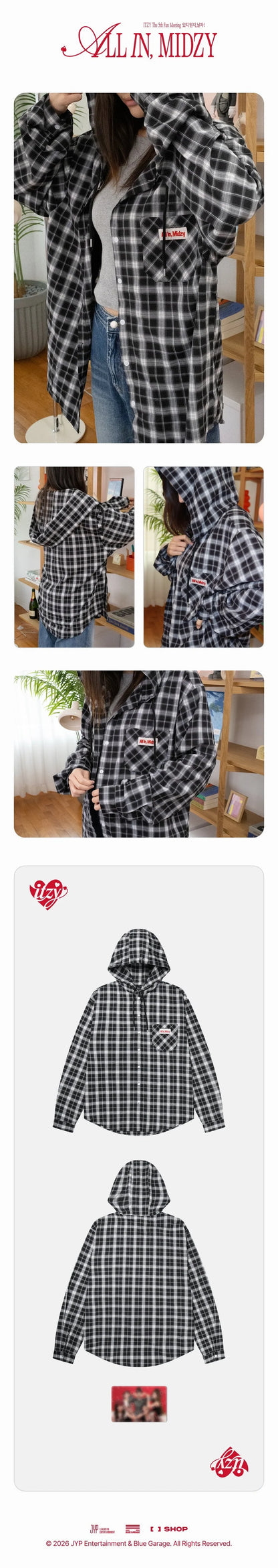 *PRE-ORDER* ITZY - [ALL IN, MIDZY | 5th Fan Meeting] Hoodie Shirt
