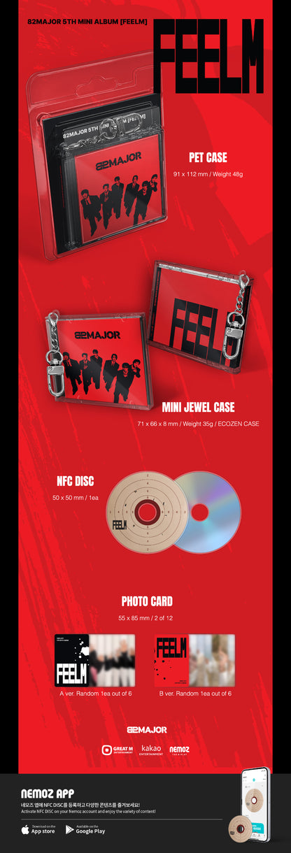 *PRE-ORDER* 82MAJOR - FEELM [Keyring Ver.]