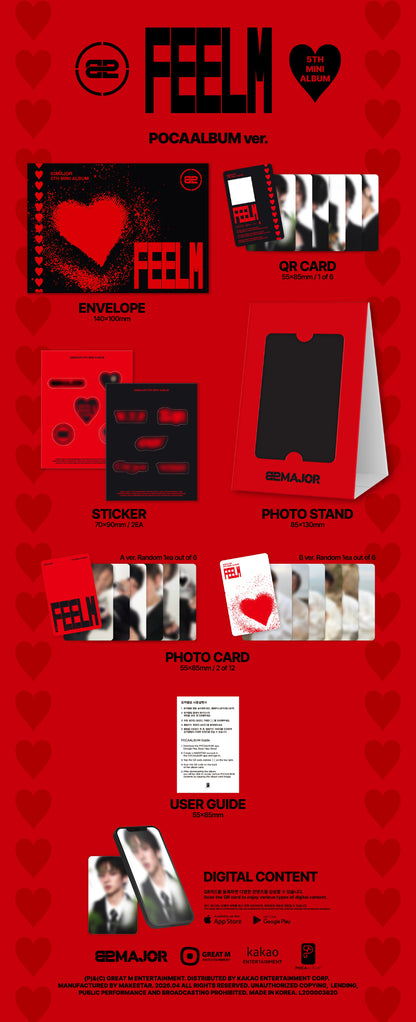 *PRE-ORDER* 82MAJOR - FEELM [Poca Ver.]
