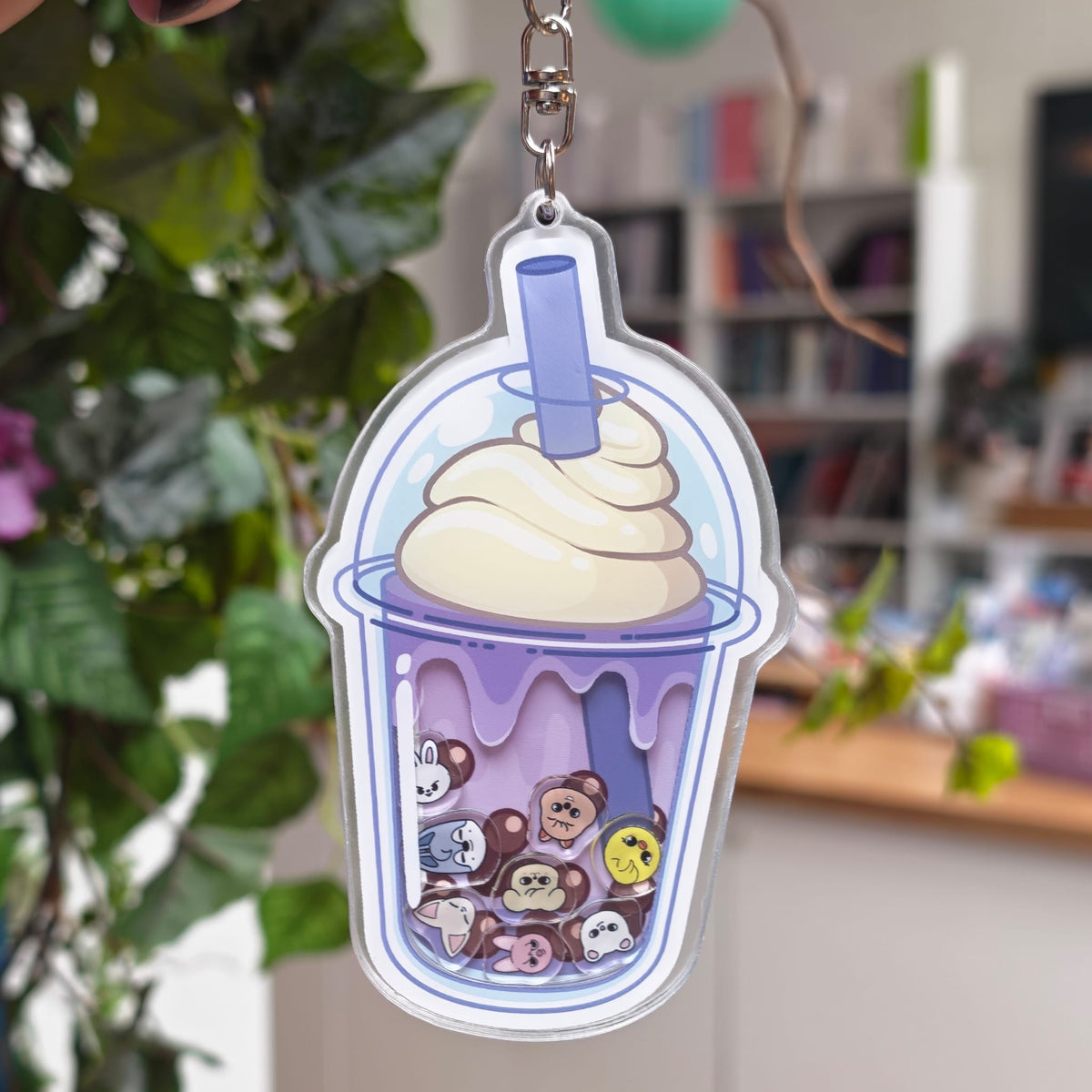 [NACHIMBEAR] SKZOO Boba Shaker Keychain