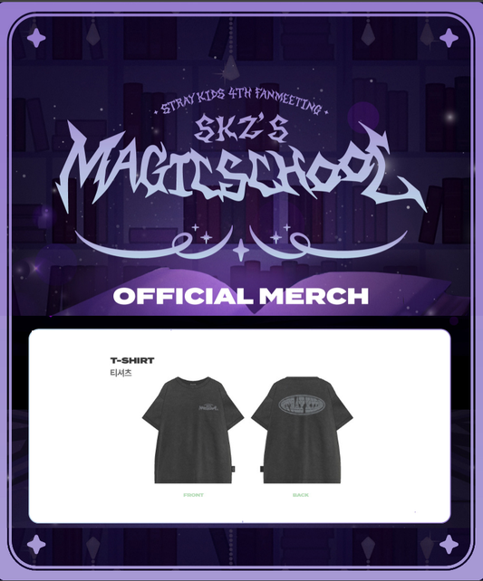 STRAY KIDS 4TH FANMEETING 'SKZ'S MAGIC SCHOOL': T-Shirt