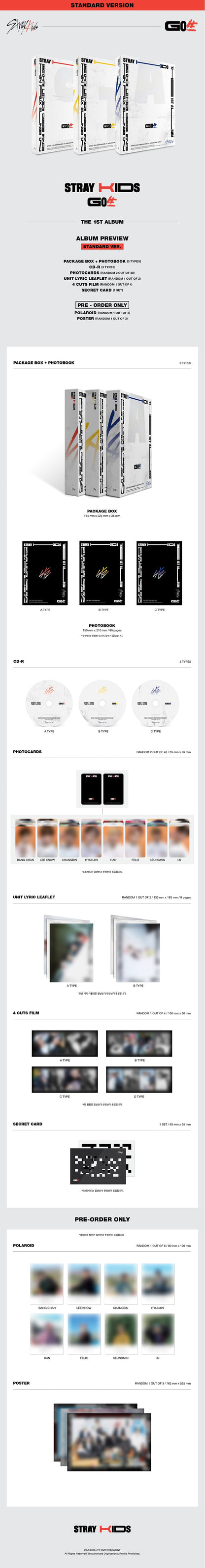 Stray Kids - GO生 (GO LIVE) (1st Studio Album)