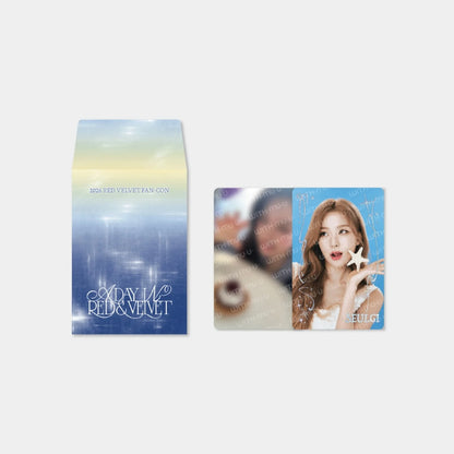 *PRE-ORDER* RED VELVET - [A Day in Red & Velvet] 2026 Fan-Con Random Trading Card
