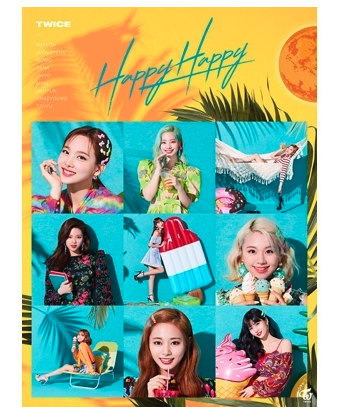 TWICE - Happy Happy (4th Japanese Single Album)