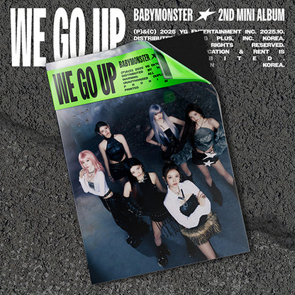 *PRE-ORDER* BABYMONSTER - We Go Up (2nd Mini Album) [WE Ver.]