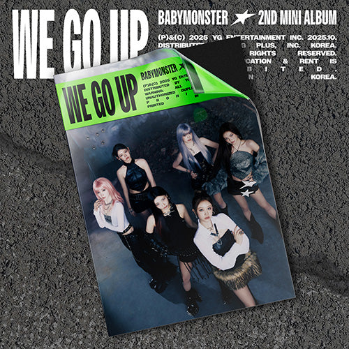 *PRE-ORDER* BABYMONSTER - We Go Up (2nd Mini Album) [WE Ver.]