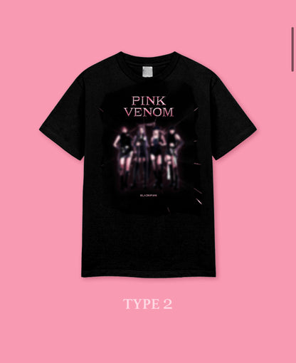 BLACKPINK - PINK VENOM T-SHIRT