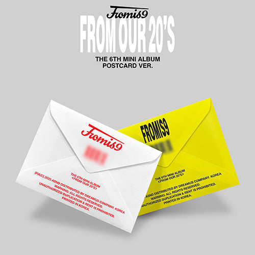 *PRE-ORDER* FROMIS_9 - From Our 20s (6th Mini Album) [Postcard Ver.]