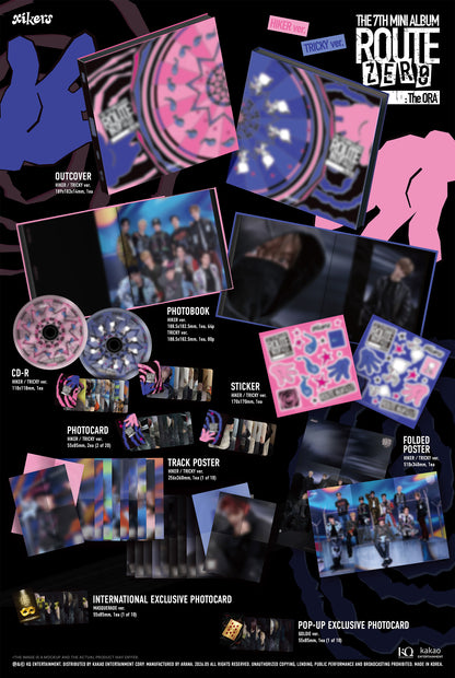 XIKERS - Route Zero: The Ora (7th Mini Album) [Photobook Ver.] (hello82 Pop-Up Exclusive)