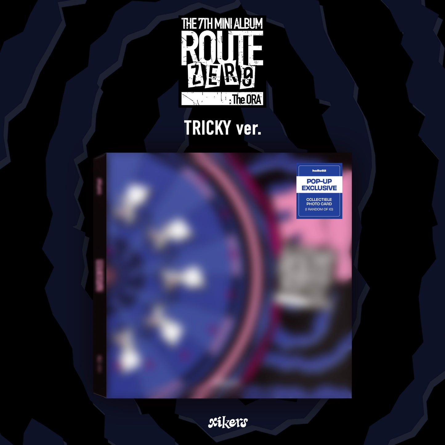 XIKERS - Route Zero: The Ora (7th Mini Album) [Photobook Ver.] (hello82 Pop-Up Exclusive)