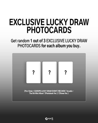 *PRE-ORDER* [LUCKY DRAW/SIGNED EVENT] EXO CHEN - Arcadia (5th Mini Album)