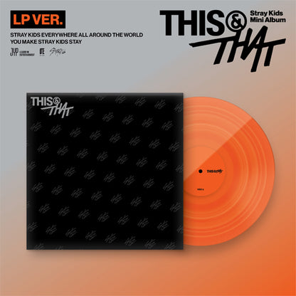 *PRE-ORDER* STRAY KIDS - THIS & THAT (LP Ver.) + POB OPTION