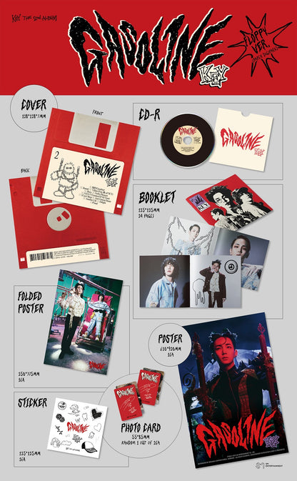 KEY (SHINEE) - GASOLINE [FLOPPY VER.]