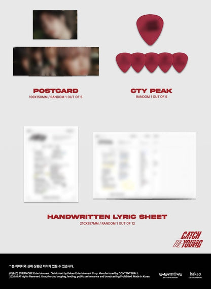 *PRE-ORDER* CATCH THE YOUNG - EVOLVE (1st Studio Album)