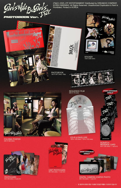 ITZY - Girls Will Be Girls (10th Mini Album) [Photobook Ver.]