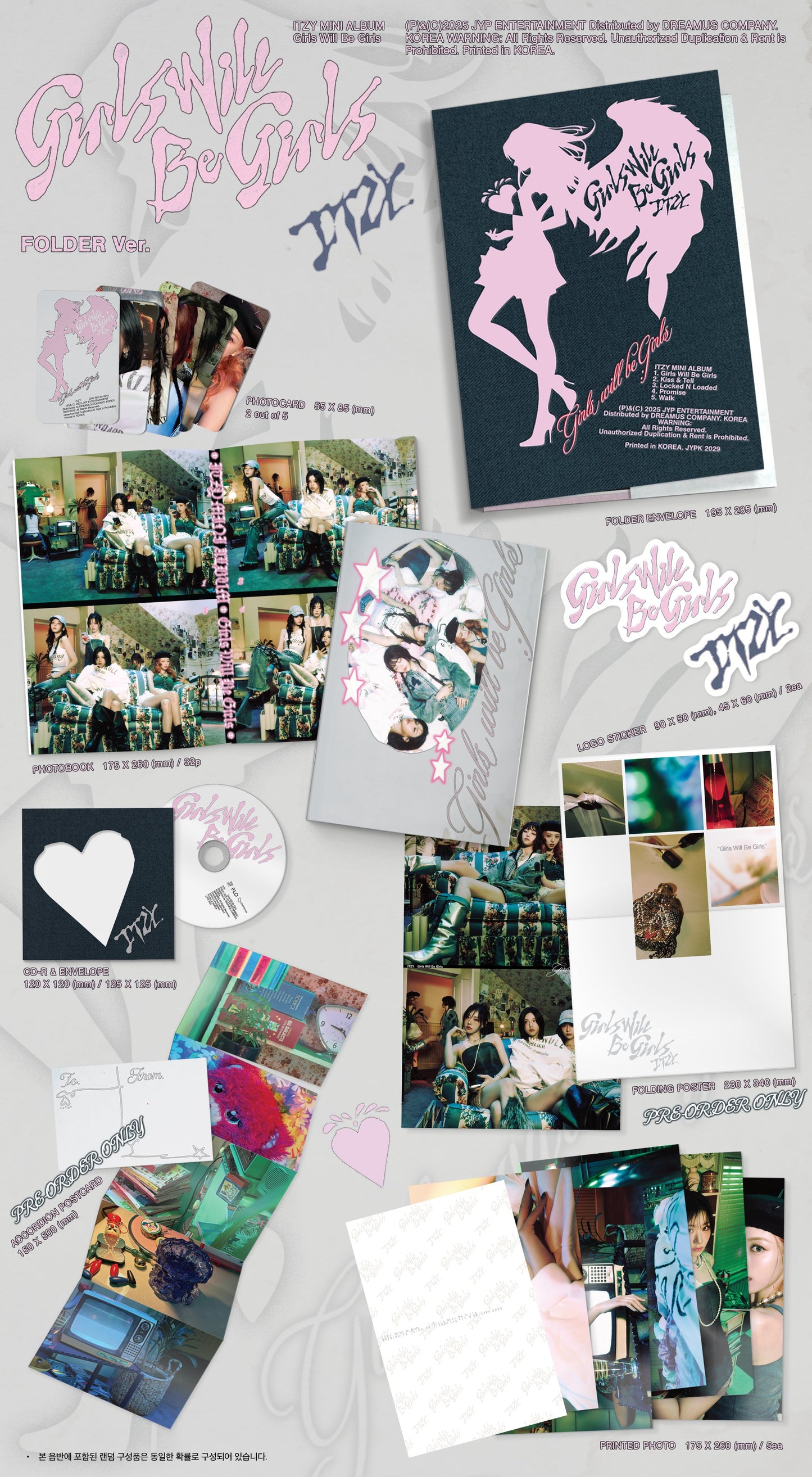 ITZY - Girls Will Be Girls (10th Mini Album) [Folder Ver.]