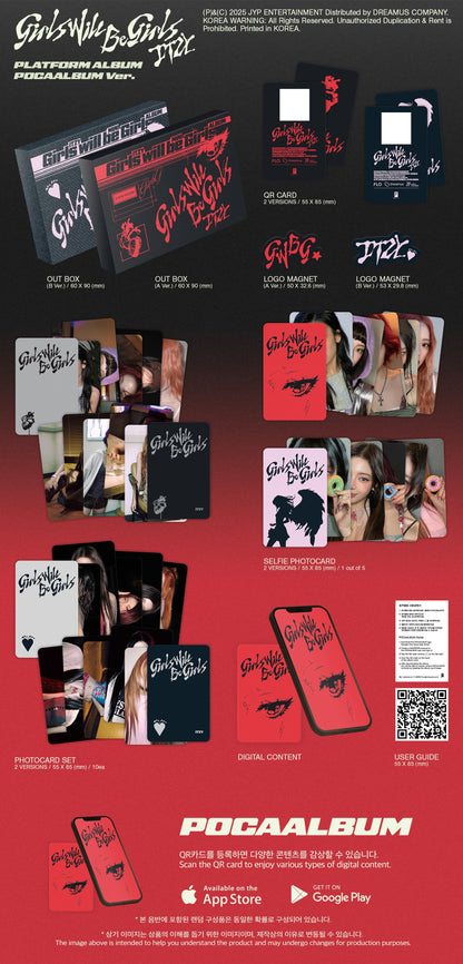ITZY - Girls Will Be Girls (10th Mini Album) [Platform Poca Album Ver.]