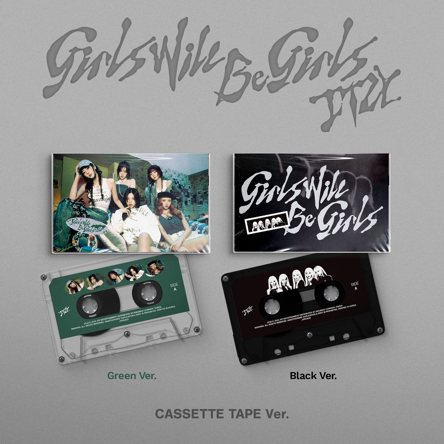 ITZY - Girls Will Be Girls (10th Mini Album) [Cassette Tape Ver.]