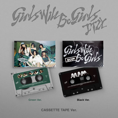 ITZY - Girls Will Be Girls (10th Mini Album) [Cassette Tape Ver.]