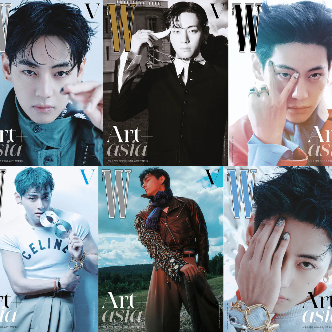 W KOREA SEPTEMBER 2025 ISSUE (Cover: BTS V)