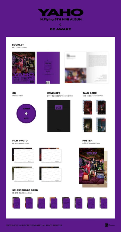N.FLYING - YAHO(夜好) (4th Mini Album)