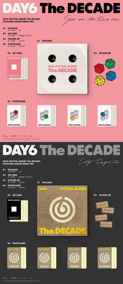 DAY6 - THE DECADE (4th Studio Album) [Platform Nemo Ver.]