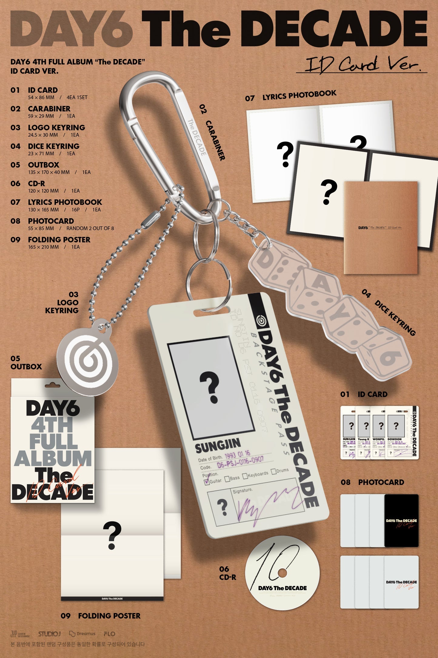 *PRE-ORDER* DAY6 - THE DECADE (4th Studio Album) [MD Ver.]
