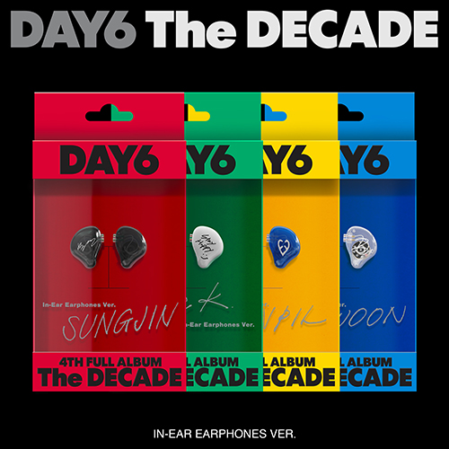*PRE-ORDER* DAY6 - THE DECADE (4th Studio Album) [In-Ear Earphones Ver.]