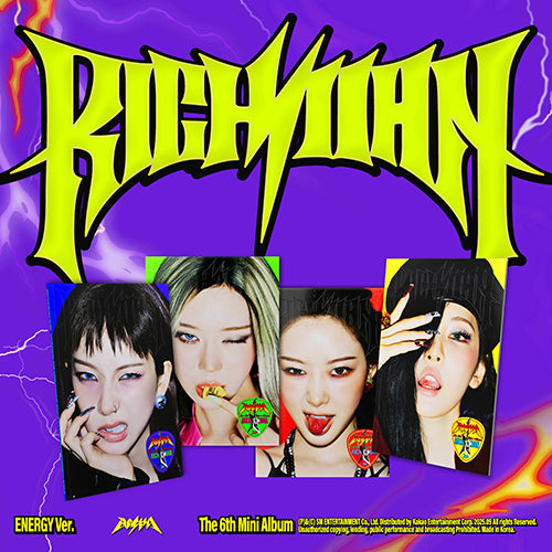 *PRE-ORDER* AESPA - Rich Man (6th Mini Album) [Energy Ver.]