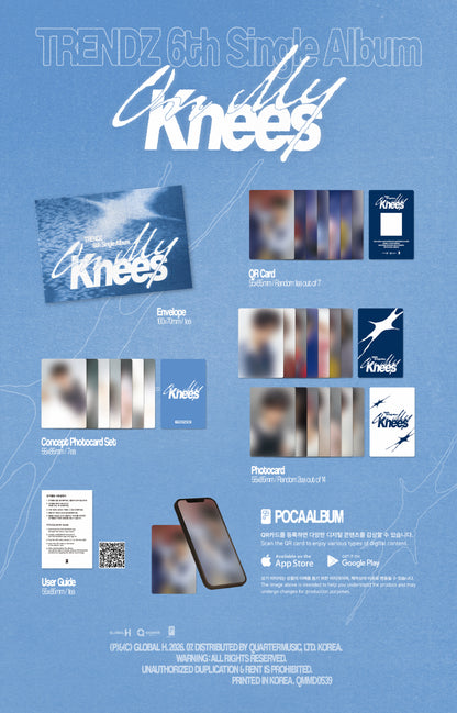 *PRE-ORDER* TRENDZ - On My Knees (6th Single Album) [Poca Album Ver.]