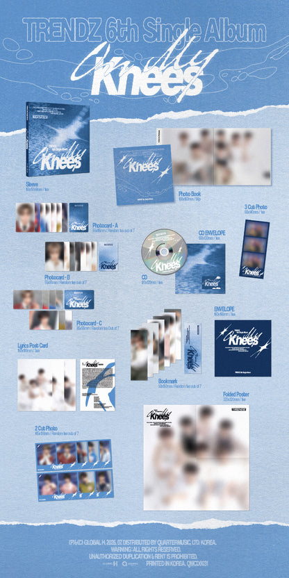*PRE-ORDER* TRENDZ - On My Knees (6th Single Album)