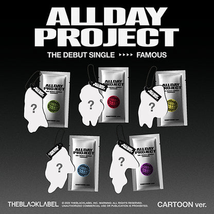 *PRE-ORDER* ALL DAY PROJECT - FAMOUS (1st Single Album) [Cartoon Ver.]