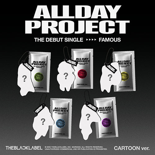*PRE-ORDER* ALL DAY PROJECT - FAMOUS (1st Single Album) [Cartoon Ver.]