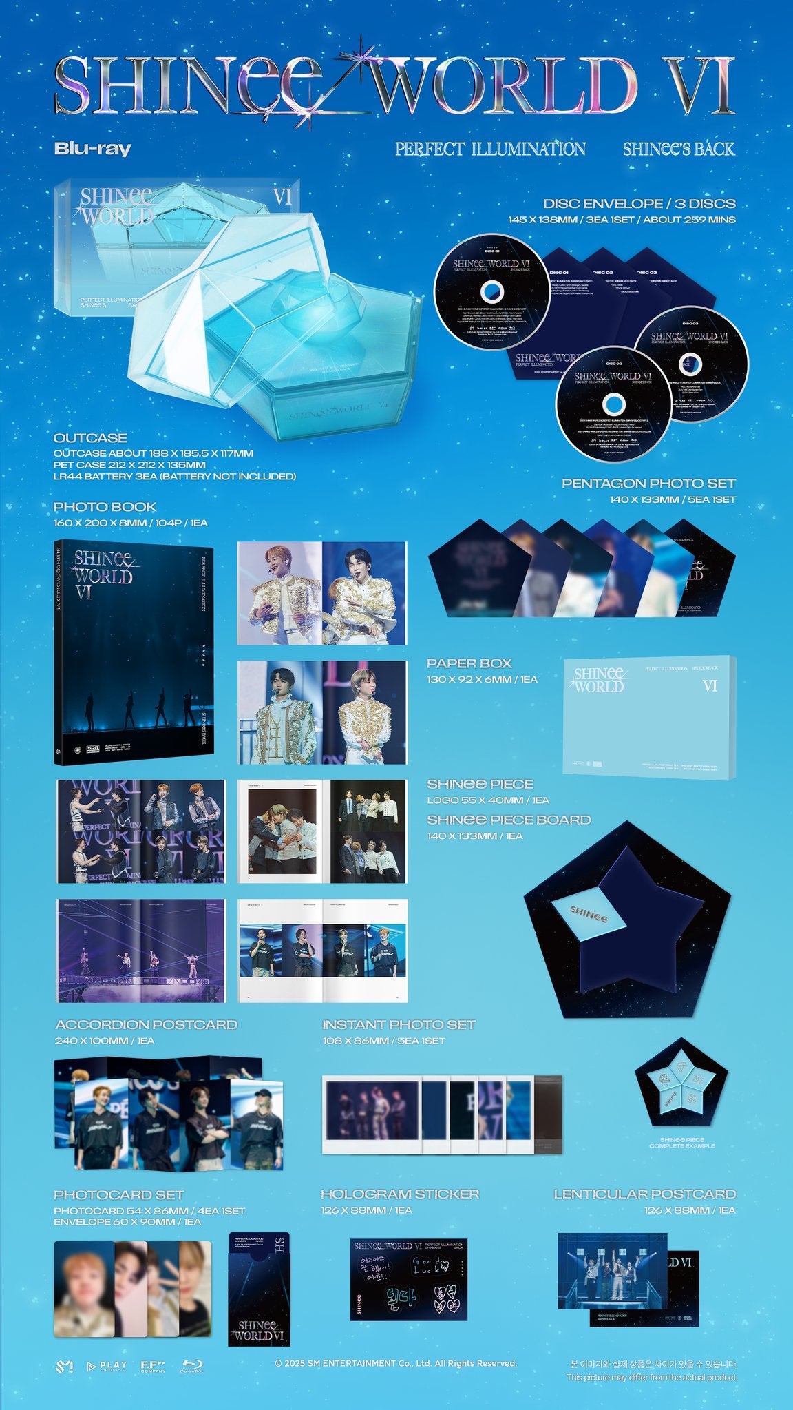 *PRE-ORDER* SHINEE - World VI [Perfect Illumination: Shinee's Back] Blu-Ray