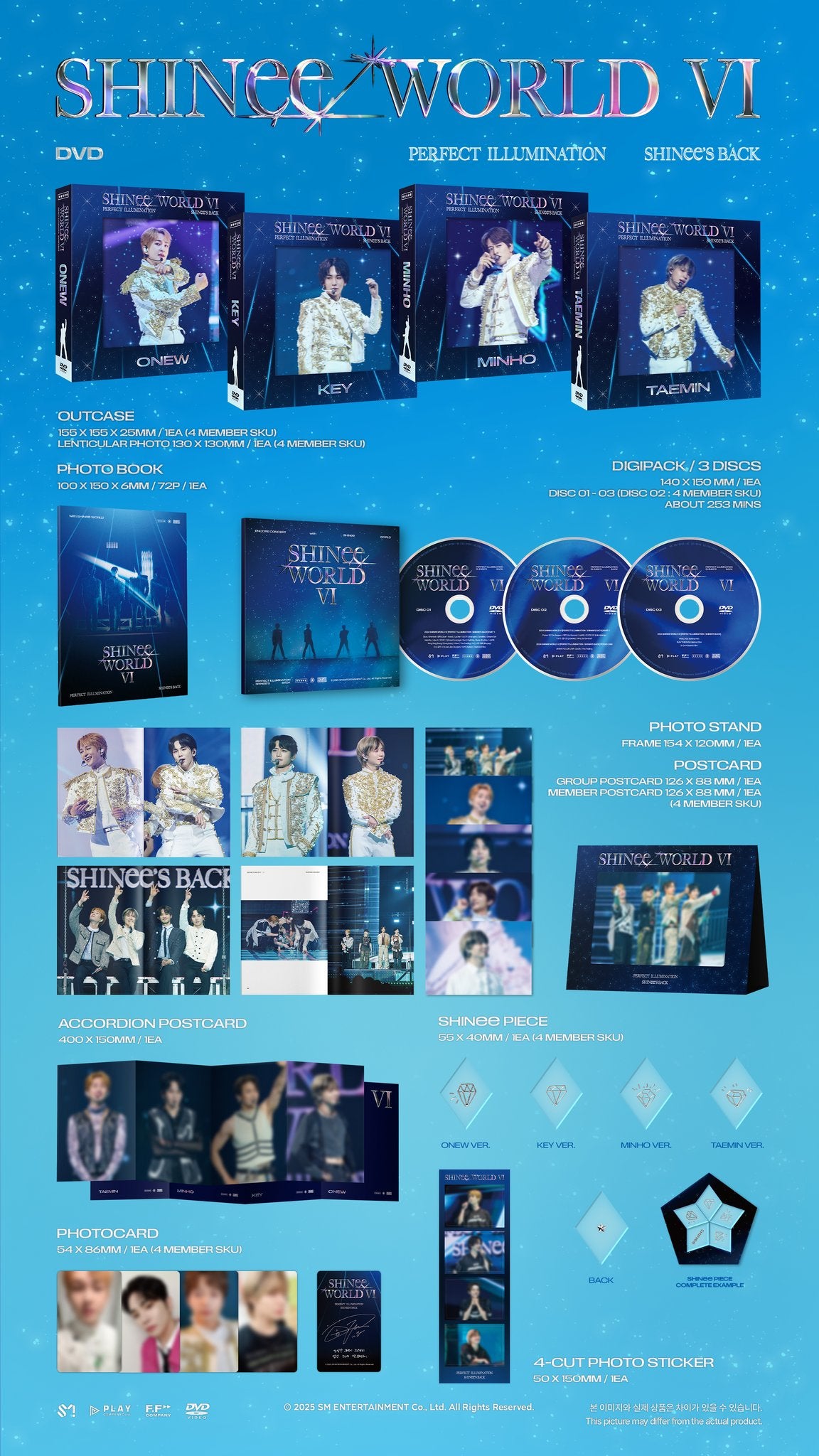 SHINEE - World VI [Perfect Illumination: Shinee's Back] DVD