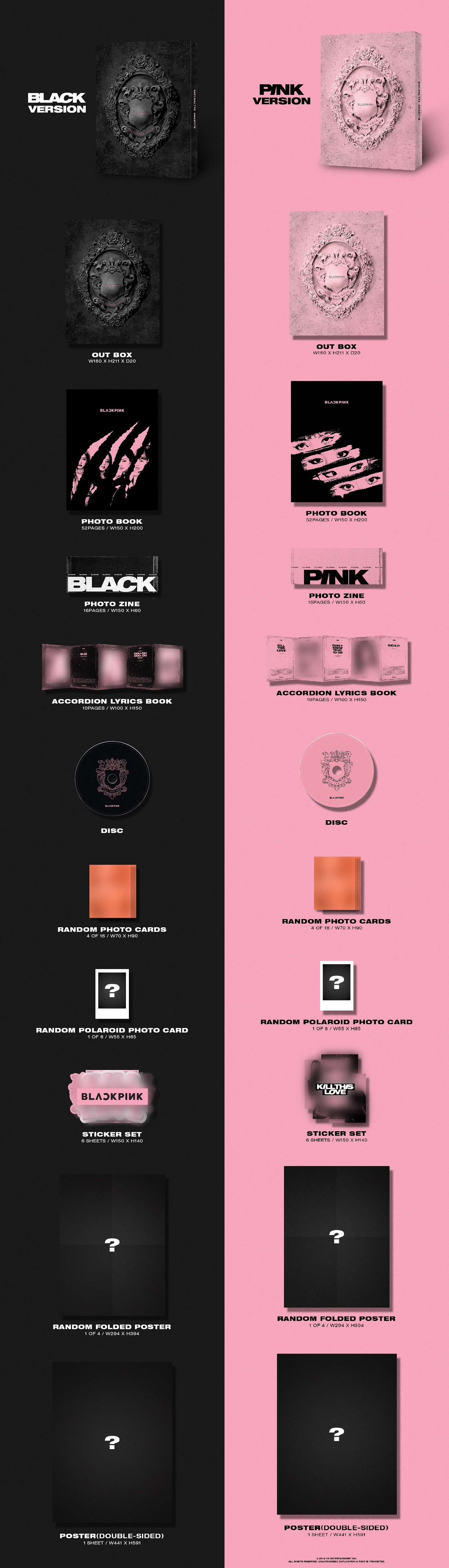 BLACKPINK - Kill This Love (2nd Mini Album)