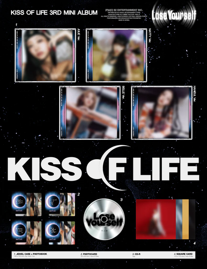 KISS OF LIFE - Lose Yourself (3rd Mini Album) [Jewel Ver.]