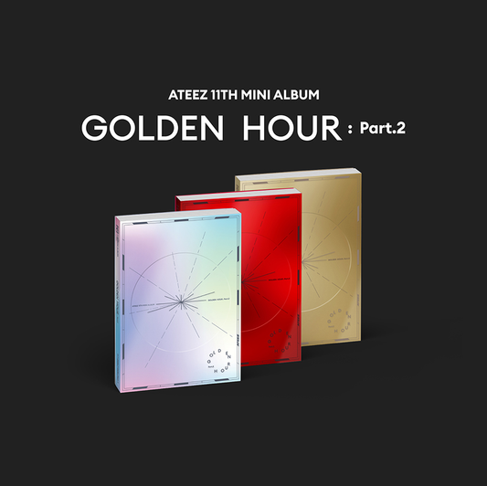 *PRE-ORDER* ATEEZ - GOLDEN HOUR : Part.2 (11th Mini Album) + POB