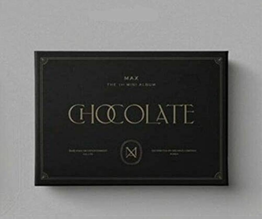 TVXQ MAX CHANGMIN - Chocolate (1st Mini Album)